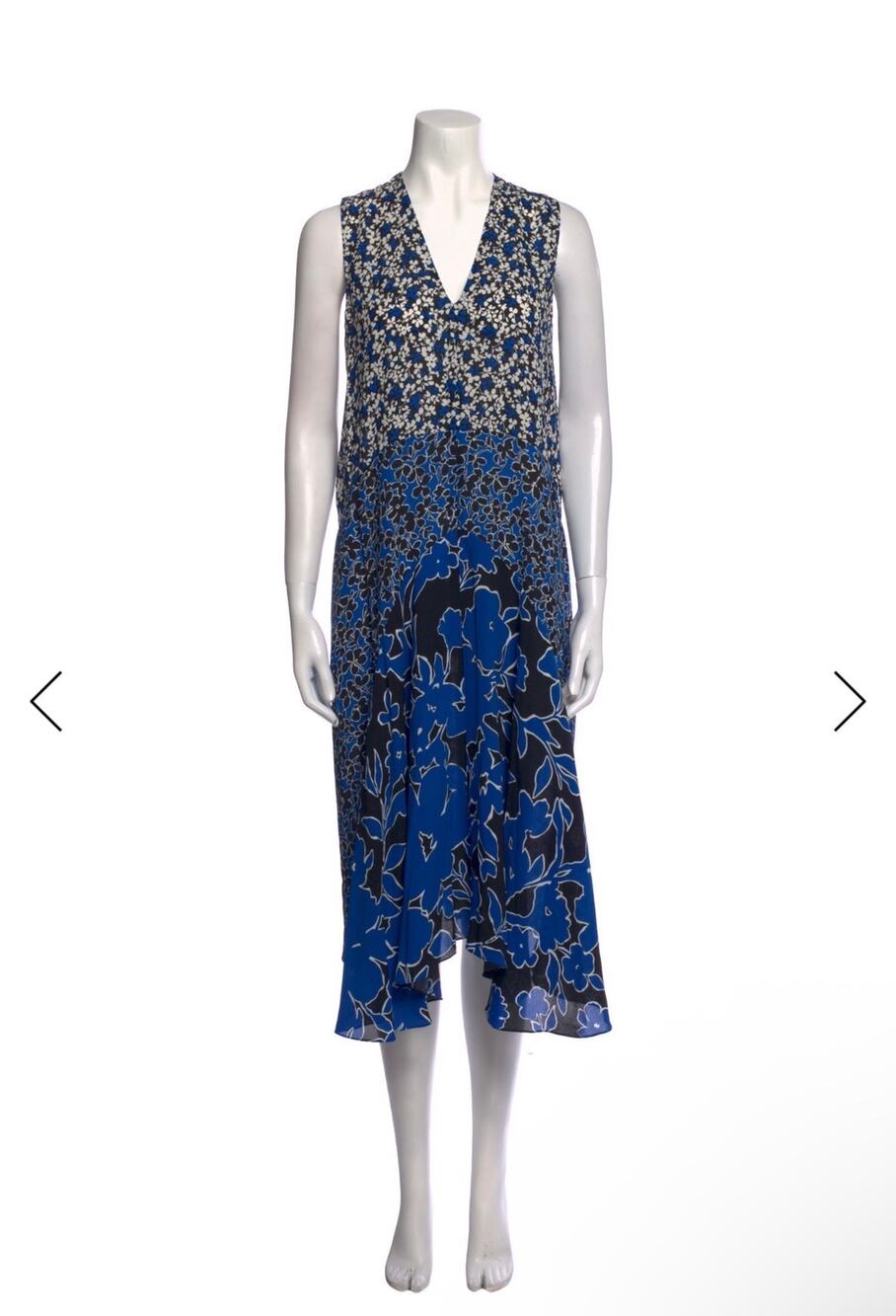 Runway Resort 2018 Silk Floral Dress - Michael Kors Collection size 2